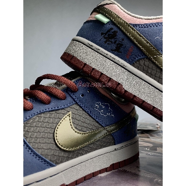 Buy Black Myth Wukong x Nike Dunk Low "Blue Grey" DV2433-109 Quality Reps Replicas Shoes