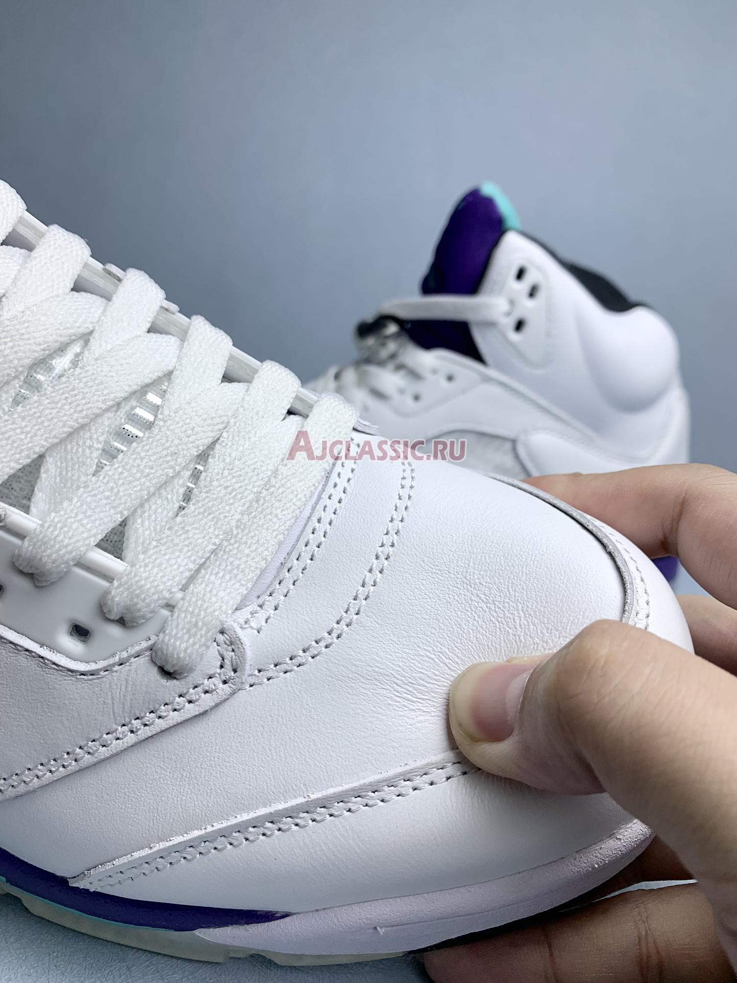 New Air Jordan 5 Retro "Grape" 2013 136027-108 Shoes