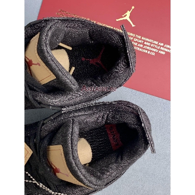 Buy Levis x Air Jordan 4 Retro "Black Denim" AO2571-001-2 Quality Reps Replicas Shoes
