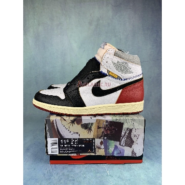 Buy Union LA x Air Jordan 1 Retro High NRG "Black Toe" BV1300-106-3 Quality Reps Replicas Shoes
