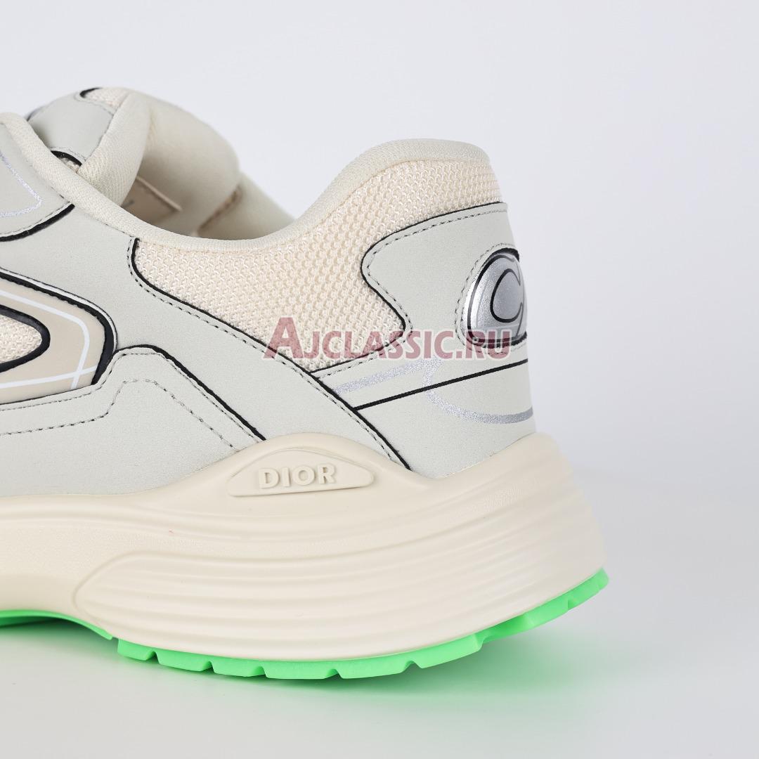 New Dior B30 "Reflective CD30 - Cream Green" Sneaker 3SN279ZRD_H166 Shoes