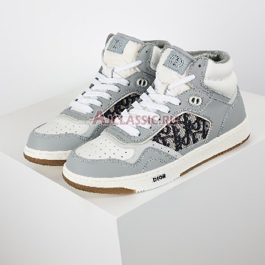 Buy Dior B27 High "Grey White Beige Black Dior Oblique Jacquard" Sneaker 3SH133ZIR_H165 Quality Reps Replicas Shoes