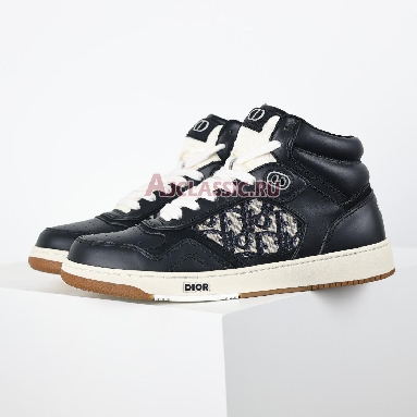 Buy Dior B27 High-Top "Black Beige Black Dior Oblique Jacquard" Sneaker 3SH133ZIR_H965 Quality Reps Replicas Shoes
