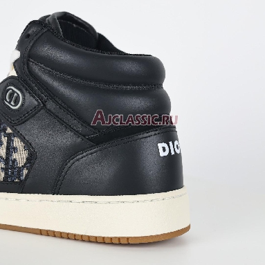 Buy Dior B27 High-Top "Black Beige Black Dior Oblique Jacquard" Sneaker 3SH133ZIR_H965 Quality Reps Replicas Shoes
