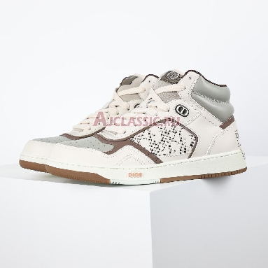 Buy Dior B27 High "by Birkenstock Cream Greige Greige Dior Oblique" Sneaker 3SH133ZSR_H167 Quality Reps Replicas Shoes