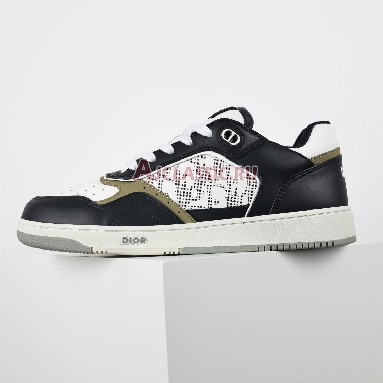 Buy Dior B27 Low "Dior Oblique Galaxy - Black White Beige" Sneaker 3SN272ZIJ_H163 Quality Reps Replicas Shoes