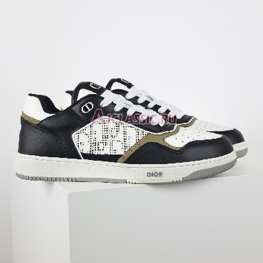 Buy Dior B27 Low "Dior Oblique Galaxy - Black White Beige" Sneaker 3SN272ZIJ_H163 Quality Reps Replicas Shoes