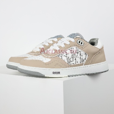 Buy Dior B27 Low "Cream White Oblique Leather" Sneaker 3SN272ZML_H160 Quality Reps Replicas Shoes