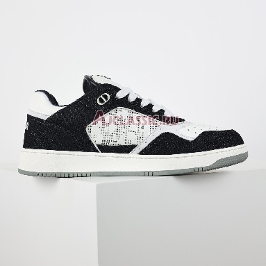 Buy Dior B27 Low "White Black Denim" Sneaker 3SN272ZAC_H960 Quality Reps Replicas Shoes