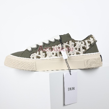 Buy Dior B33 "Khaki Smooth Calfskin Oblique Raised Embroidery (Numbered)" Sneaker 3SN303ZYQ_H681 Quality Reps Replicas Shoes