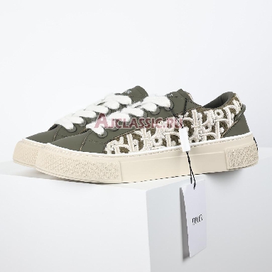 Buy Dior B33 "Khaki Smooth Calfskin Oblique Raised Embroidery (Numbered)" Sneaker 3SN303ZYQ_H681 Quality Reps Replicas Shoes
