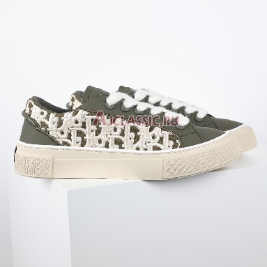 Buy Dior B33 "Khaki Smooth Calfskin Oblique Raised Embroidery (Numbered)" Sneaker 3SN303ZYQ_H681 Quality Reps Replicas Shoes