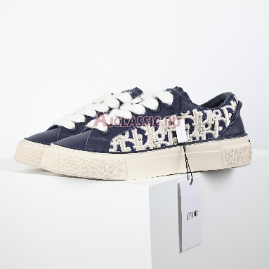 Buy Dior B33 "Dior Oblique Raised Embroidery - Navy Blue" Sneaker 3SN303ZYQ_H561 Quality Reps Replicas Shoes