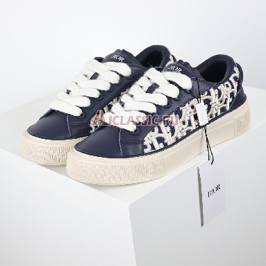 Buy Dior B33 "Dior Oblique Raised Embroidery - Navy Blue" Sneaker 3SN303ZYQ_H561 Quality Reps Replicas Shoes
