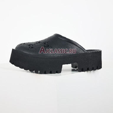 Buy Gucci Slip On Sandal "Cut Out Monogram - Black" Sneaker 655517 JFB00 1000-2 Quality Reps Replicas Shoes