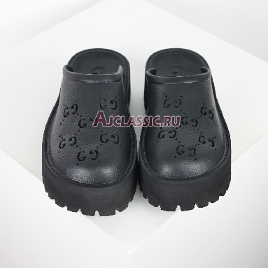 Buy Gucci Slip On Sandal "Cut Out Monogram - Black" Sneaker 655517 JFB00 1000-2 Quality Reps Replicas Shoes