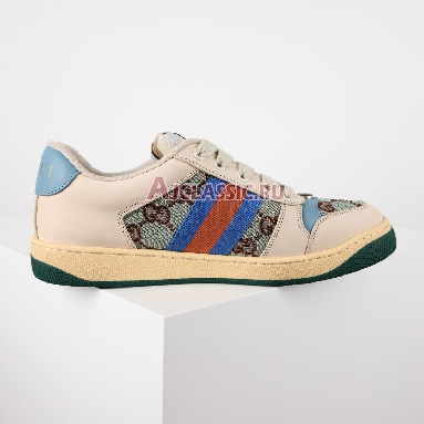 Buy Gucci Wmns Screener "Brown Blue Red" Sneaker 677423 9SFR0 4983 Quality Reps Replicas Shoes