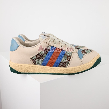Buy Gucci Wmns Screener "Brown Blue Red" Sneaker 677423 9SFR0 4983 Quality Reps Replicas Shoes