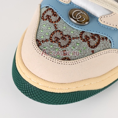 Buy Gucci Wmns Screener "Brown Blue Red" Sneaker 677423 9SFR0 4983 Quality Reps Replicas Shoes
