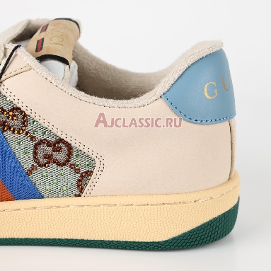 Buy Gucci Wmns Screener "Brown Blue Red" Sneaker 677423 9SFR0 4983 Quality Reps Replicas Shoes