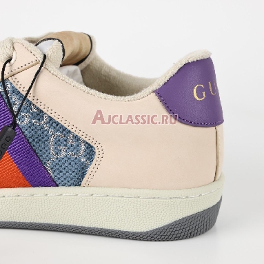 Buy Gucci Screener "Blue GG Lame" Sneaker 577684 2C830 4690 Quality Reps Replicas Shoes
