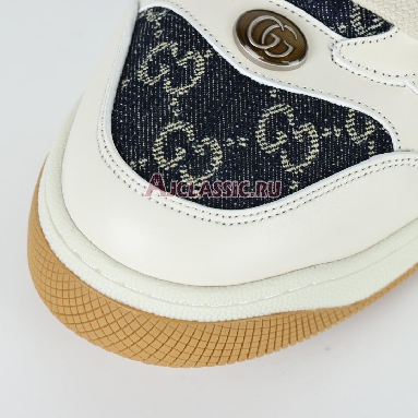 Buy Gucci GG Screener "GG Canvas - Denim Ivory" Sneaker 576223 2KQ40 4467 Quality Reps Replicas Shoes