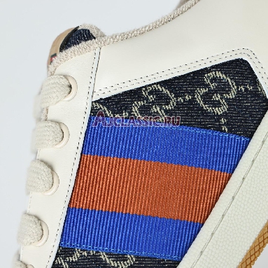Buy Gucci GG Screener "GG Canvas - Denim Ivory" Sneaker 576223 2KQ40 4467 Quality Reps Replicas Shoes
