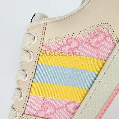 Buy Gucci GG Screener "Pink Beige" Sneaker 741575 9SFR0 8478 Quality Reps Replicas Shoes