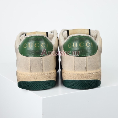 Buy Gucci Screener Distressed "Green Orange" Sneaker 546163 0YI20 9582 Quality Reps Replicas Shoes