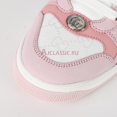 Buy Gucci Wmns Screener "White Pink" Sneaker 677423 HVKI0 9090 Quality Reps Replicas Shoes