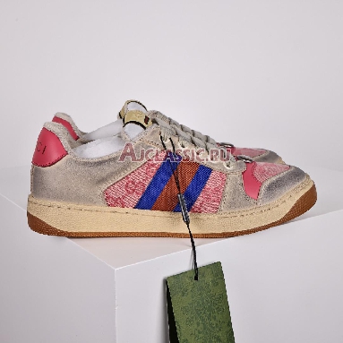 Buy Gucci Wmns Screener Distressed "Grey Pink" Sneaker 546551 9Y920 9666_2 Quality Reps Replicas Shoes