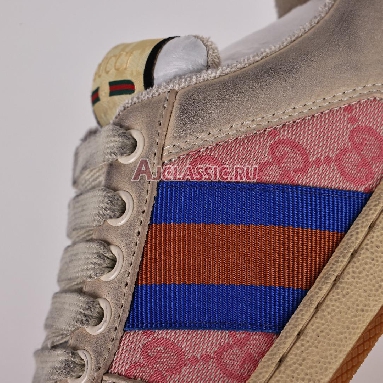 Buy Gucci Wmns Screener Distressed "Grey Pink" Sneaker 546551 9Y920 9666_2 Quality Reps Replicas Shoes
