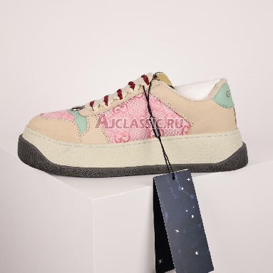 Buy Gucci Screener "GG Monogram - Beige Pink" Wmns Sneaker 750633 FAB4C 5644 Quality Reps Replicas Shoes