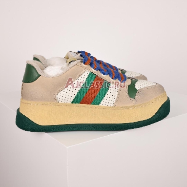 Buy Gucci Screener "Off White Green Red" Sneaker 756465 0YIA0 9547 Quality Reps Replicas Shoes