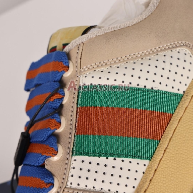 Buy Gucci Screener "Off White Green Red" Sneaker 756465 0YIA0 9547 Quality Reps Replicas Shoes