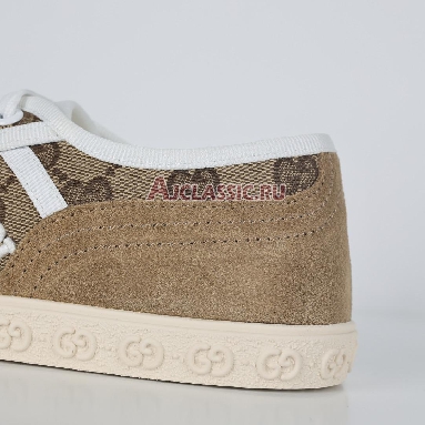 Buy Gucci GG Canvas Trainer "White Beige Monogram" 759055 FAC19 9756_2 Quality Reps Replicas Shoes