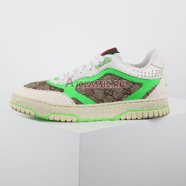 Buy Gucci Re-Web "GG Canvas - Beige Fluorescent Green" Sneaker 787476 AADHW 9571 Quality Reps Replicas Shoes