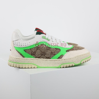 Buy Gucci Re-Web "GG Canvas - Beige Fluorescent Green" Sneaker 787476 AADHW 9571 Quality Reps Replicas Shoes