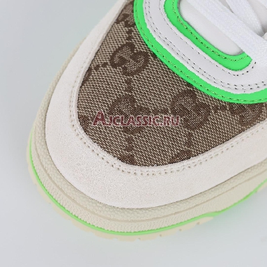Buy Gucci Re-Web "GG Canvas - Beige Fluorescent Green" Sneaker 787476 AADHW 9571 Quality Reps Replicas Shoes