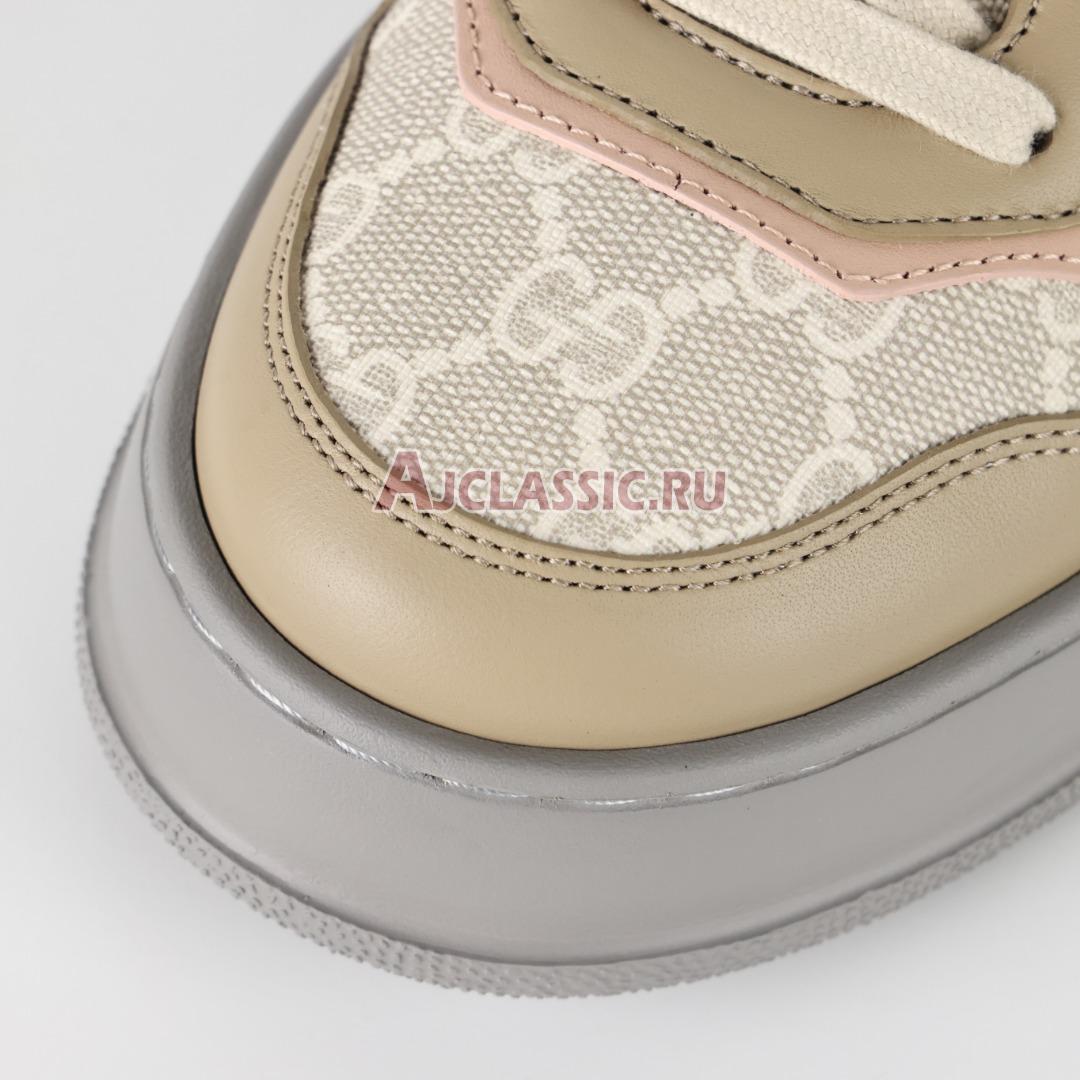 New Gucci GG "Oatmeal Light Pink" Wmns Sneaker 700775 UPG90 9595 Shoes