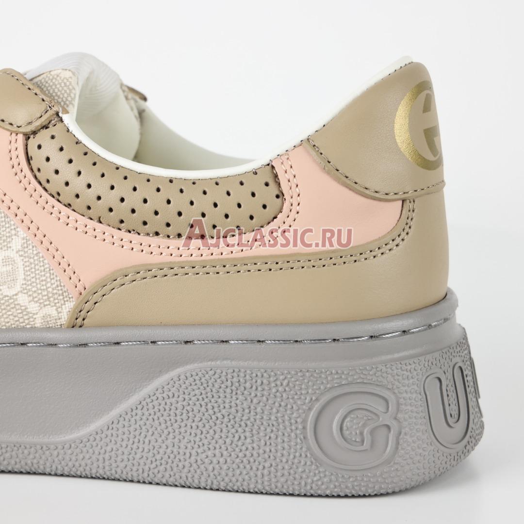 New Gucci GG "Oatmeal Light Pink" Wmns Sneaker 700775 UPG90 9595 Shoes