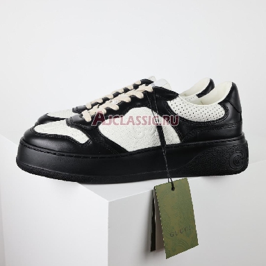 Buy Gucci GG Embossed "Black White" Sneaker 669582 AAA4T 1068 Quality Reps Replicas Shoes