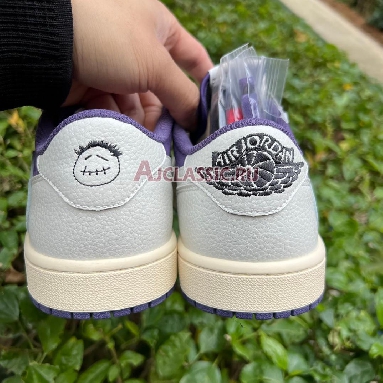 Buy Travis Scott x Air Jordan 1 Low "Reverse Purple" CQ4277-117 Quality Reps Replicas Shoes