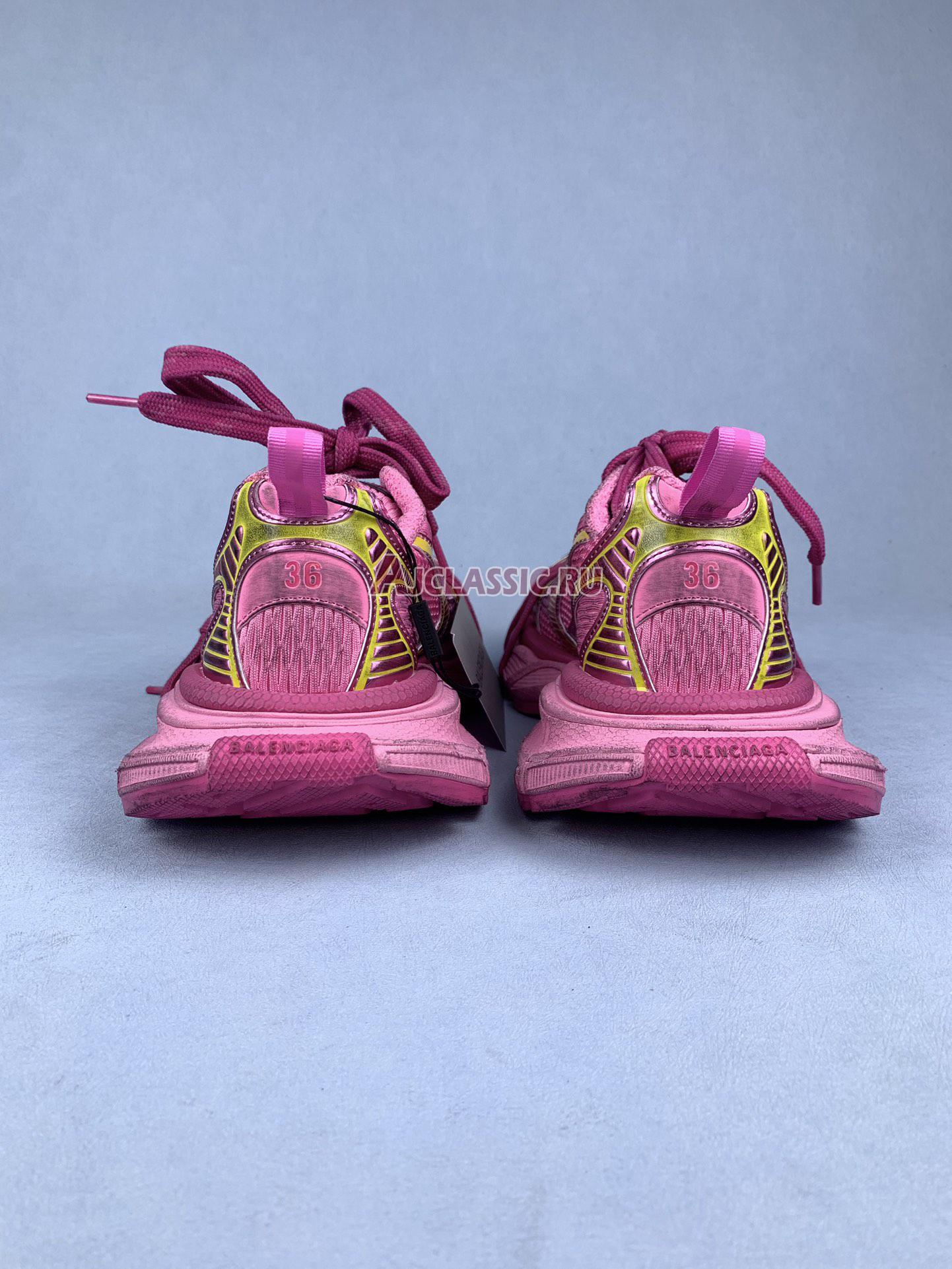 New Balenciaga 3XL Sneaker "Pink Yellow" 734731 W3XL5 5700 Shoes