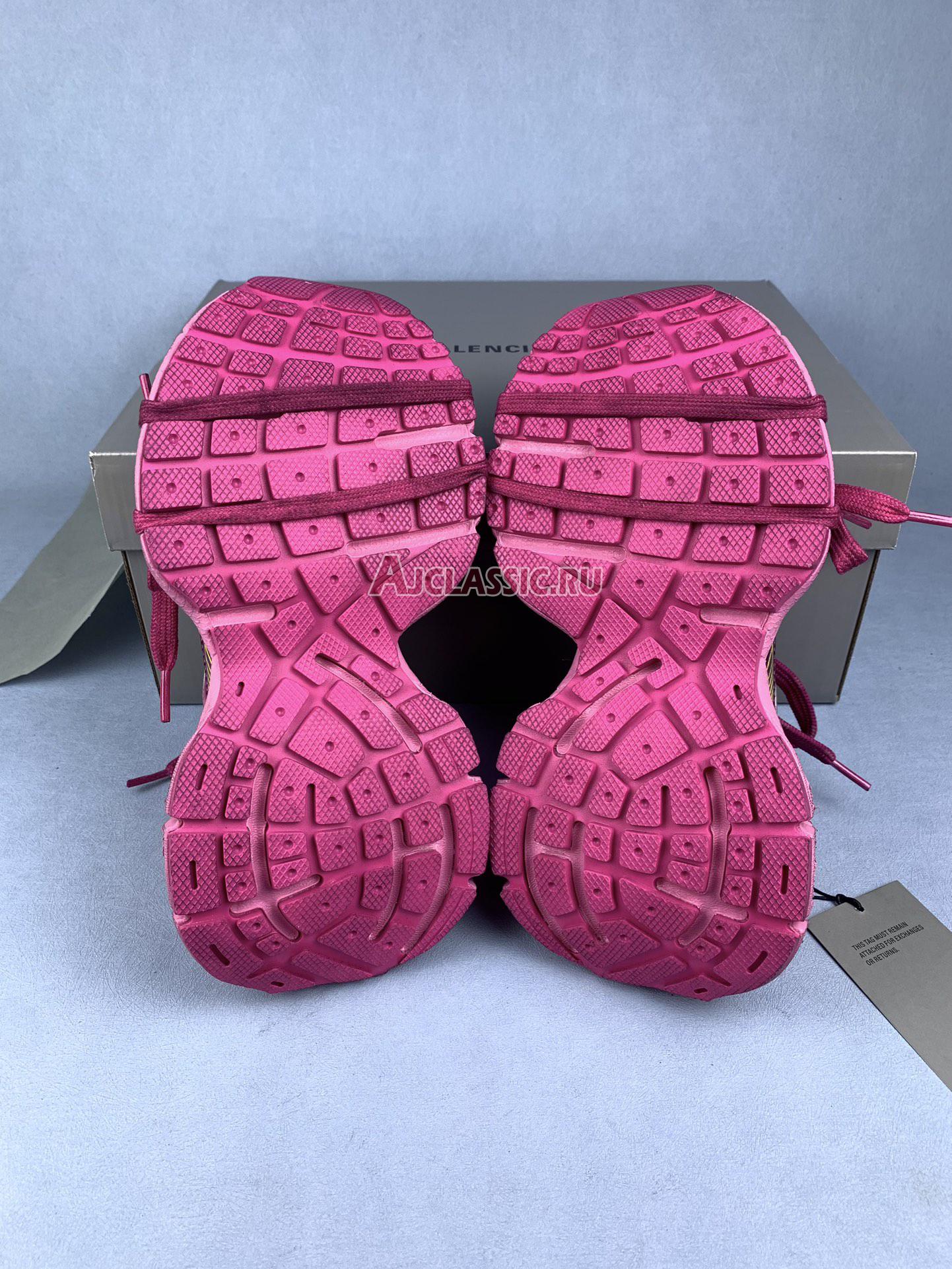 New Balenciaga 3XL Sneaker "Pink Yellow" 734731 W3XL5 5700 Shoes