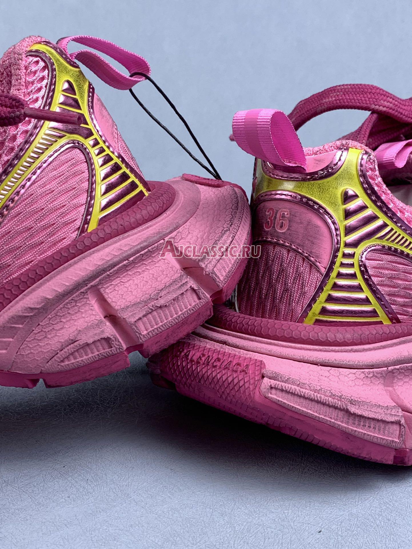 New Balenciaga 3XL Sneaker "Pink Yellow" 734731 W3XL5 5700 Shoes