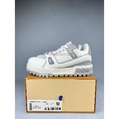 Buy Louis Vuitton LV Trainer Maxi Sneaker "White Grey" 1ACRK5 Quality Reps Replicas Shoes