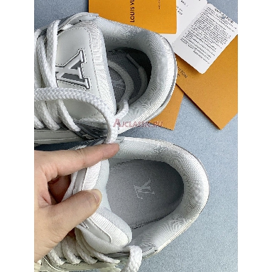 Buy Louis Vuitton LV Trainer Maxi Sneaker "White Grey" 1ACRK5 Quality Reps Replicas Shoes