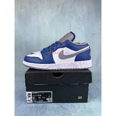 Buy Air Jordan 1 Low True Blue Blue 553560-412 Quality Reps Replicas Shoes