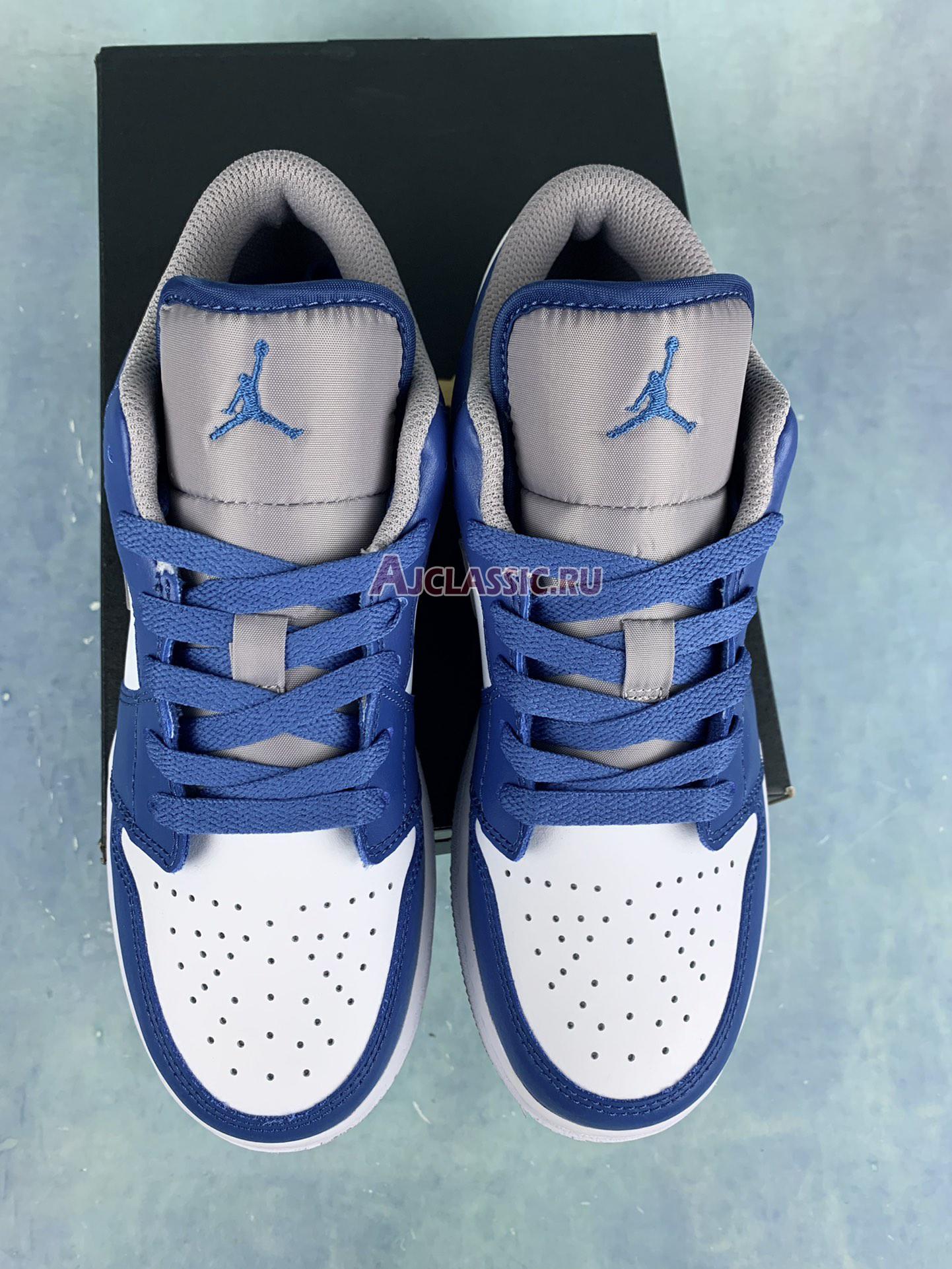 New Air Jordan 1 Low "True Blue" 553560-412 Shoes